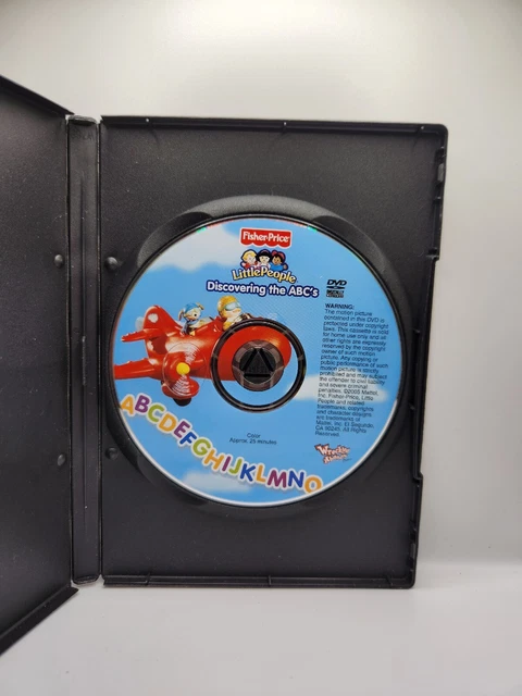 Fisher-Price Little People Discovering the ABC's (DVD) Volume 21 Disc Only