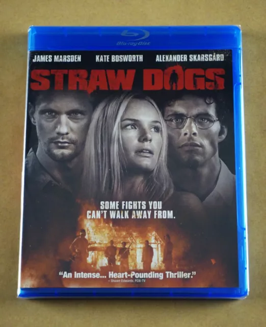 Straw Dogs (Blu-ray, 2011) James Marsden, Kate Bosworth, Skarsgard  NEW