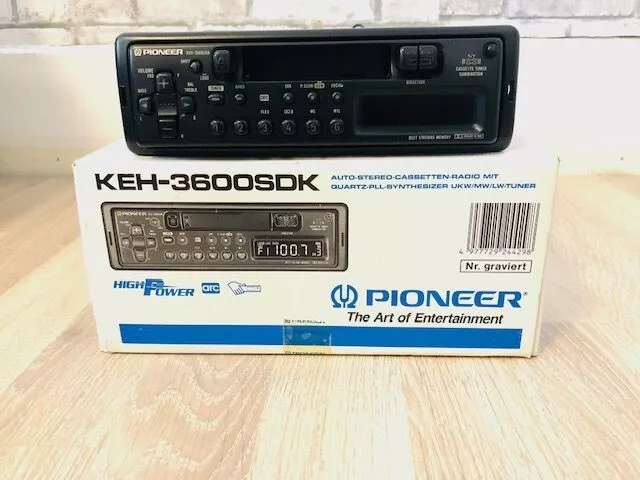 Oldtimer Pioneer KEH-3600 SDK Autoradio-Kassette /OVP/90 er !