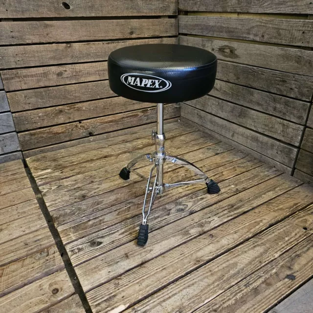 Drum Stool Mapex T570 Round Top Throne USED! RKWOB300324