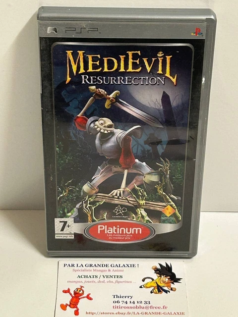 Jeu MediEvil Resurrection - PlayStation Portable PSP - Version Platinum (blister) - Comme Neuf