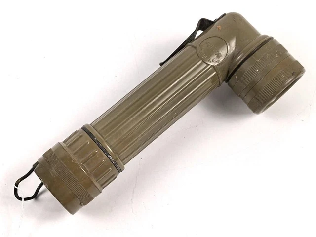 Lampe De Poche D'angle US Army Fulton - OD Green - Fabriquée Aux USA