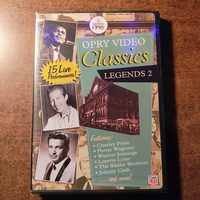 GRAND OLE OPRY Video Classics: Legends 2 DVD Time Life Ernest Tubb
