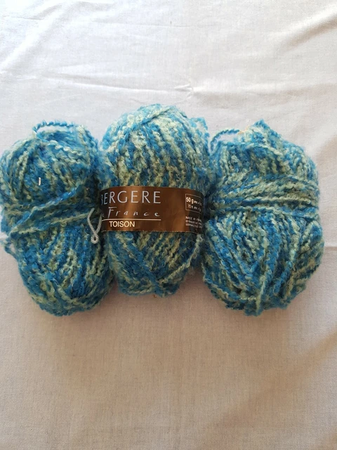 Lot De Pelotes De Laine Démarquée - Très Douces - Fabriqué En France - Taille Aiguille/crochet 5