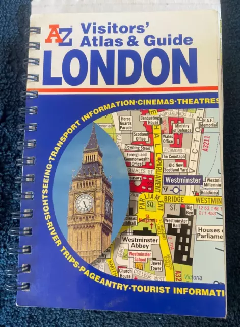 Az Visitors' Atlas & Guide - London. 15 By 10Cm. 1843482053