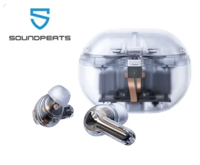 SoundPEATS Capsule3 Pro Wireless Earbuds with Hi-Res and LDAC, 43dB Hybrid ANC