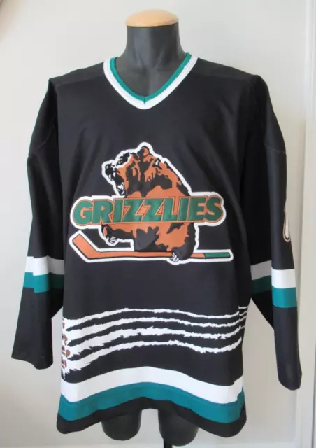 Utah Grizzlies Vintage 90s Starter Hockey Jersey IHL Uniform -  Denmark