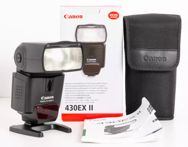 Canon Speedlite 430EX II *MINT Shoe Mount Flash Speedlight