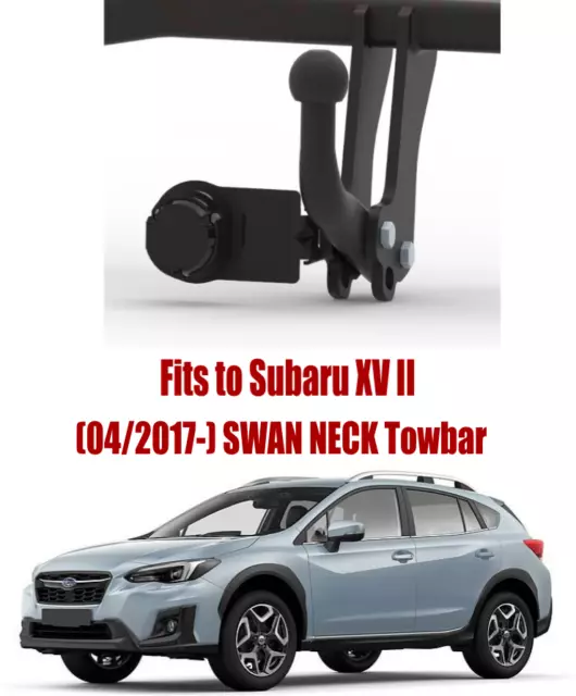 Swan Remorquage Barre Pour Subaru XV II (2017 & 13 Broche Bypass Relais Kit -