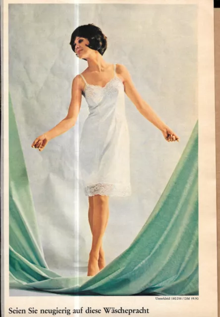 VINTAGE CATALOG LINGERIE Microfiber Undies Photo Clipping $14.99