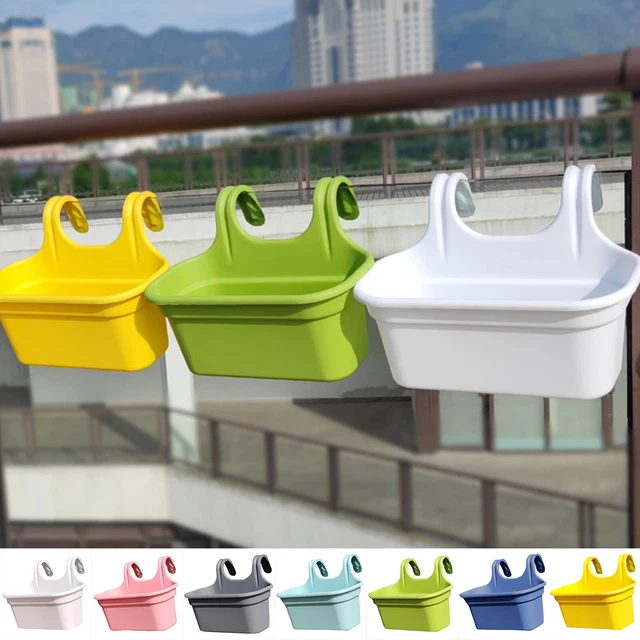 Hanging Wall Flowerpot Hook Green Hanging Flowerpot Flower Baskets for Wall