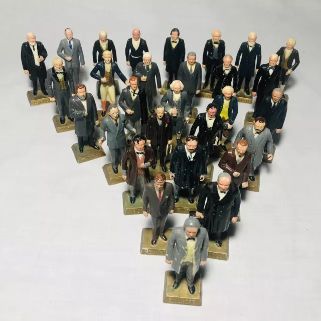 LOT SET 29 Vintage Marx Toys Presidents Figurines US Presidency Politics Figures LOT SET 29 Vintage Marx Toys Presidents Figurines US Presidency Politics Figures