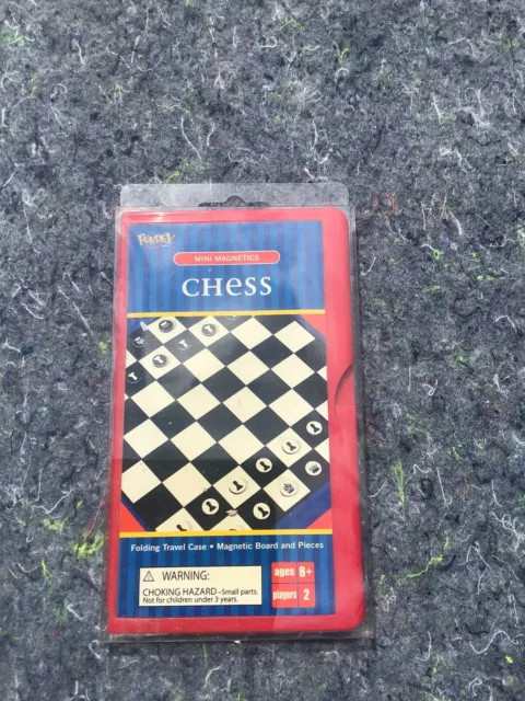 NOS 2005 Fundex Mini-Magnetics Chess Game *RARE* 2