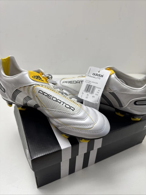 ADIDAS PREDATOR X Absolado TRX FG 2009 blanco amarillo G02605 EE