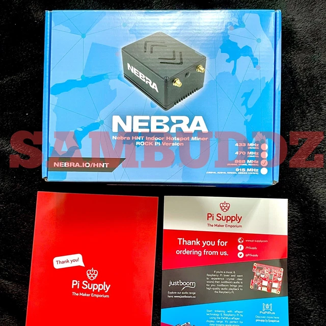 SEALED 1 X Nebra Helium Hotspot Miners [UK EU868] (One Devices) £156.72 ...