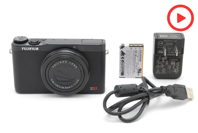 [TOP MINT] Fujifilm XQ1 X Series 12.0MP Compact Digital Camera Black From JAPAN