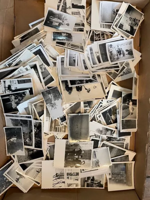 Gros lot vrac de 390 photos anciennes