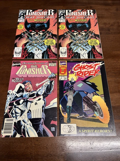 Marvel Comics Punisher War Journal 6, Annual 2, Ghost Rider 1 - SC118