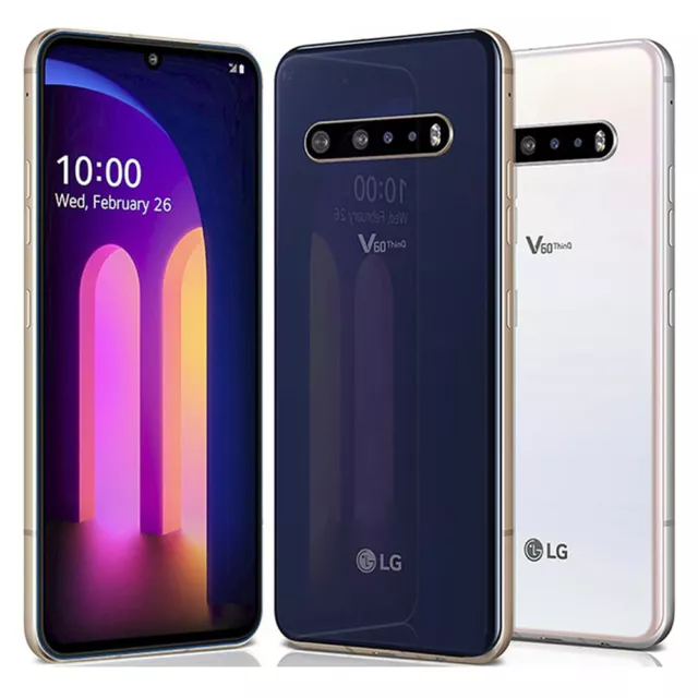 LG V60 Thinq 5g Lmv600tm/Lmv600vml 8gb 128/256gb Octa-Core 6.8 " Digitales NFC 3