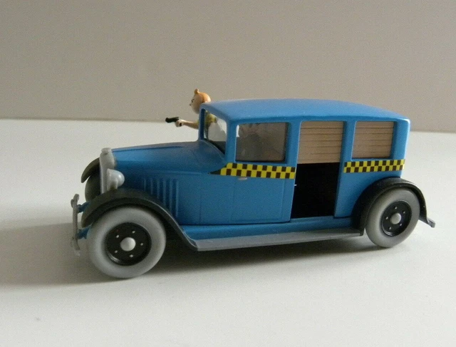 Voiture Tintin n°4 Le Taxi de Tintin en Amérique (Bibi85) - Collection