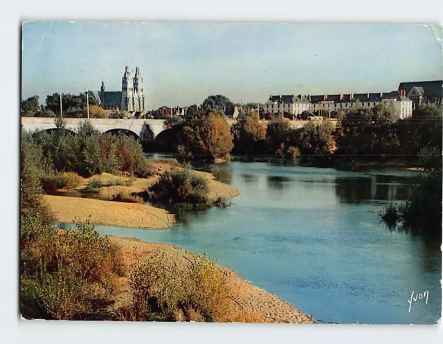 Postcard Les bords de la Loire, Tours, France