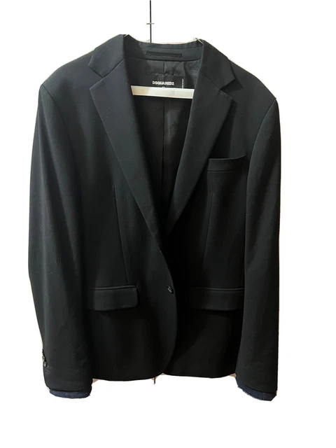 Manteau Dsquared2 Marron Avec Fermeture éclair Dorée - Taille 50, Collection FW 2010, Occasion Très Bon état