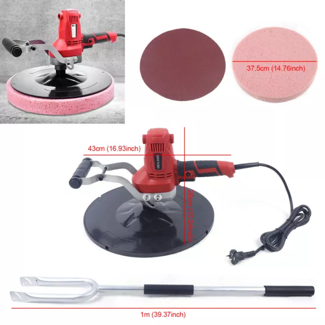 🎉 110V Electric Concrete Cement Mortar Trowel Wall Plaster Smoothing Machine!