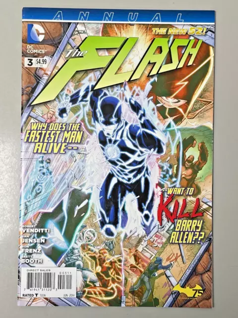 Dc New 52 The Flash (Vol 4) Annual # 3 1St Appearance New Wally West Vf/Nm 2014