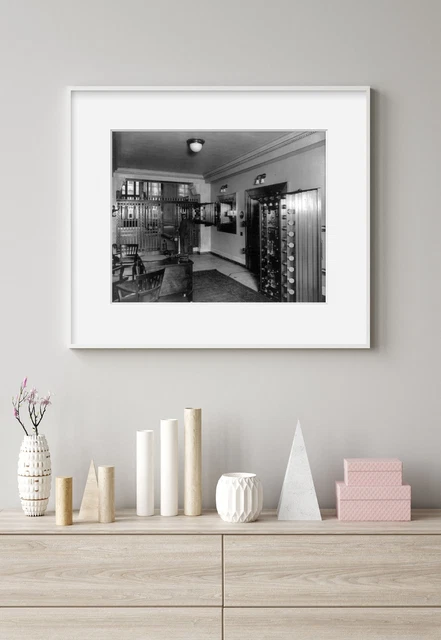 Photo: First National Bank, Syracuse, NY, Safe Deposit Department