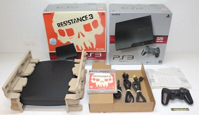 ++ console playstation 3 PS3 en boite 320GB pack avec jeu RESISTANCE 3 inclus ++