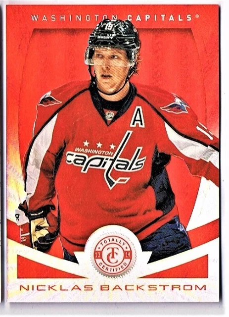Nicklas Backstrom 2013-14 Totally Certified Mirror Platinum Red "Ssp. 15/25" #90