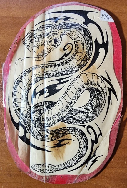 Tatuaje Tradicional Vintage Tatuaje Corte Flash Tablero SAILOR BILL Hoja de Chuleta de Cerdo 7