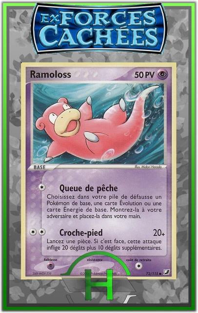 Ramoloss - EX:Hidden Forces - 72/115 - French Pokemon Card