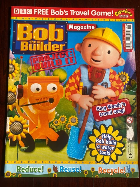 CBEEBIES BOB THE Builder magazine Issue 78 2005 kids children £26.72 ...