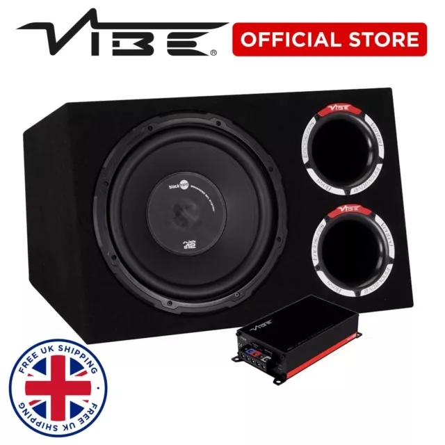 Vibe Slick Cbr 12 Active Bass Pack 1200 Watts Max Subwoofer And Amp Combo Sale