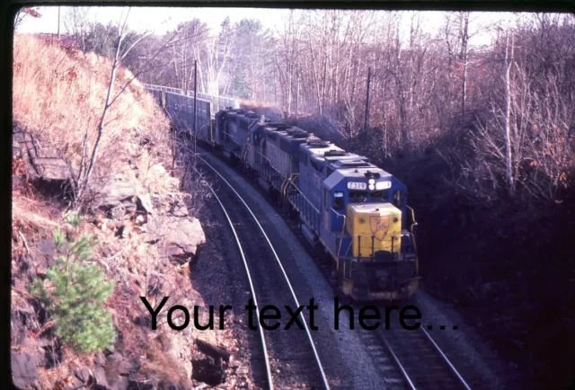 d112 Orig. Slide Delaware & Hudson 7319 on 12-82