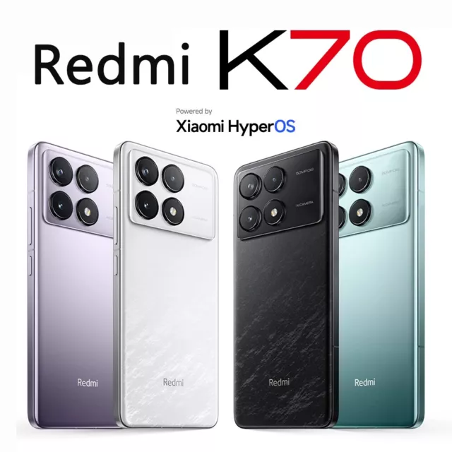 Xiaomi Redmi K70 16GB + 1 TB 6,67 Zoll HyperOS Qualcomm Snapdragon 8 Gen 2 Octa