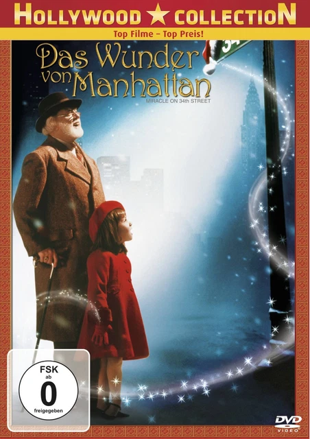 DAS WUNDER VON Manhattan (DVD) Lord Richard Attenborough Elizabeth ...