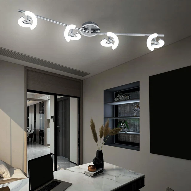 PLAFONIERA BINARIO FARETTI Spot Orientabile Da Soffitto LED Lampada ...
