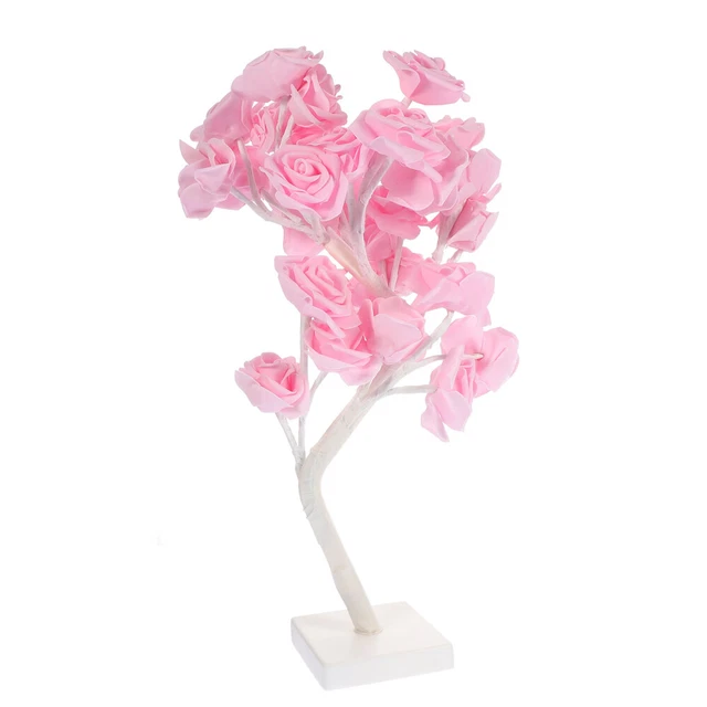 LIVING ROOM DECOR Rose Gift Romantic Desktop Light Tree Lights £14.65