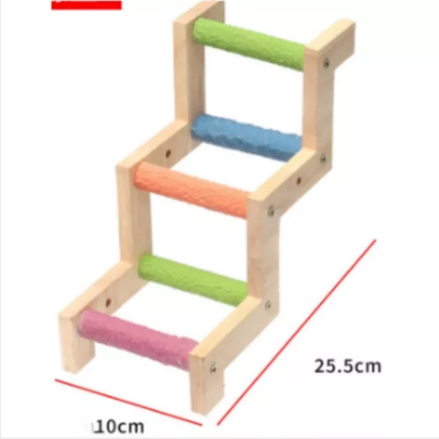 Legno Altalena per arrampicata su scala per uccelli  Famiglia 2