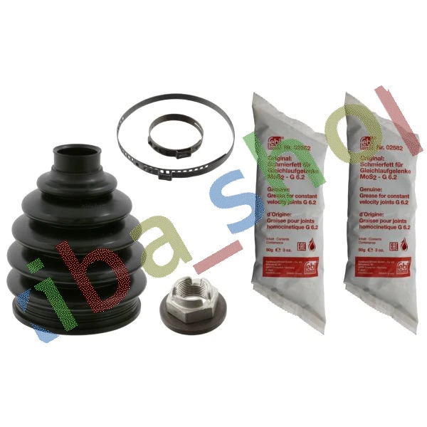 WHEEL SIDE FRONT Axle Right Or Left Joint Rubber Boot Front/Outside Fi