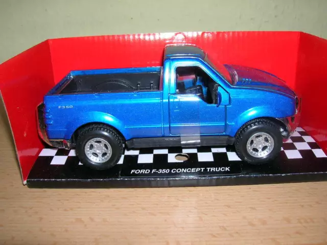 NewRay Ford F-350 / F 350 / F350 Concept Truck blau blue 1:32 Modellbahn Spur 1