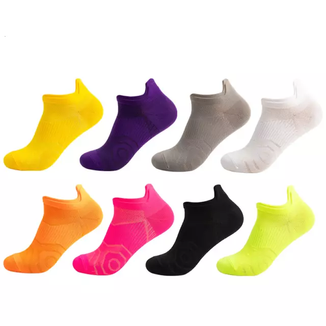 3 Pairs Women Sport Running Ankle Socks Men Trainer Socks Athletic Cycling Sock