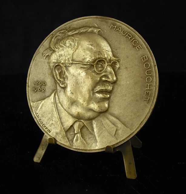 Médaille Marianne Bronze - Présidents Des Conseils Généraux - J. H.-Coëffin