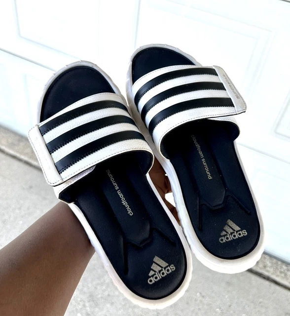 ADIDAS SANDALS MENS Superstar 3G Slides White Adjustable Open Toe G61951 Size 8 75.00 PicClick