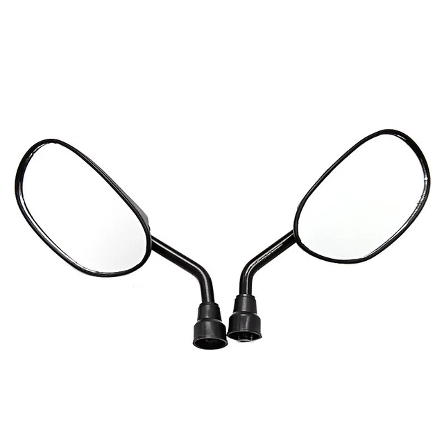 A Pair 10mm Universal Rearview Side Mirrors Parts For Motorcycle ATV Dirt Bike