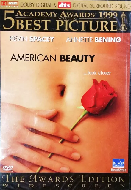 American Beauty DVD, 2000, Limited Edition Packaging, Awards Edition, widescreen