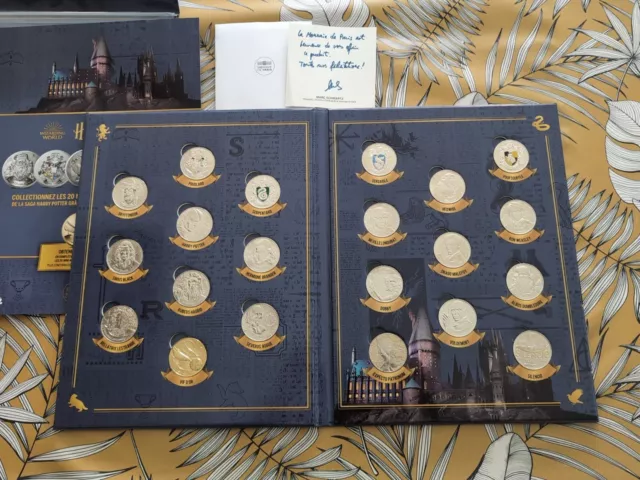 Collection Monnaie De Paris Harry Potter Mini Médaille Avec Vif D'or