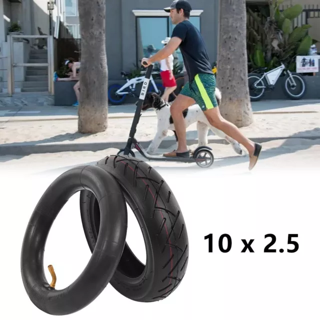 TUBE INTÉRIEUR DROIT Premium 10x2 5 pour pneus de scooter électrique épaissi  EUR 16,86 - PicClick FR